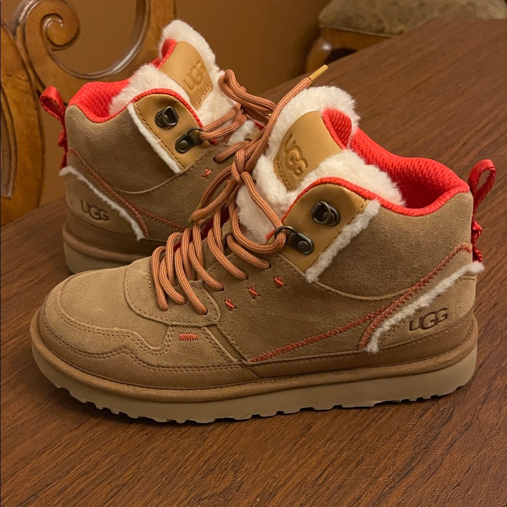 UGG Highland Hi Heritage Women's Boots Chestnut and Red